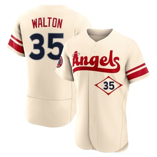 Authentic Donovan Walton Men's Los Angeles Angels 2022 City Connect Jersey - Cream