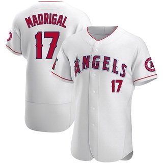 Authentic Nick Madrigal Men's Los Angeles Angels Jersey - White