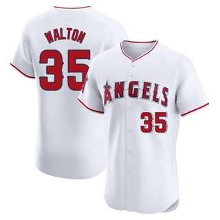 Elite Donovan Walton Men's Los Angeles Angels Home Jersey - White
