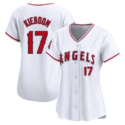 Limited Carter Kieboom Women's Los Angeles Angels Home Jersey - White