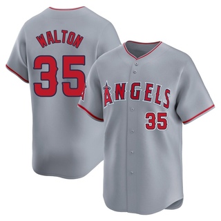 Limited Donovan Walton Youth Los Angeles Angels Away Jersey - Gray
