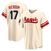 Replica Carter Kieboom Youth Los Angeles Angels 2022 City Connect Jersey - Cream