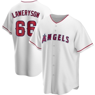 Replica Cody Laweryson Youth Los Angeles Angels Home Jersey - White