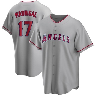 Replica Nick Madrigal Youth Los Angeles Angels Silver Road Jersey